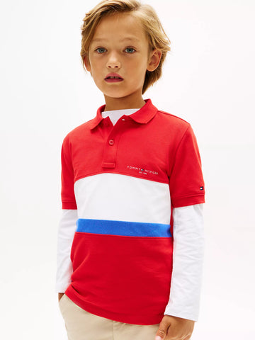 Kids' Colorblock Polo