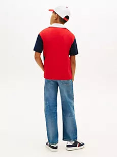 Kids' Colorblock Rugby Polo