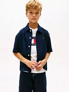 Kids' Seersucker Shirt