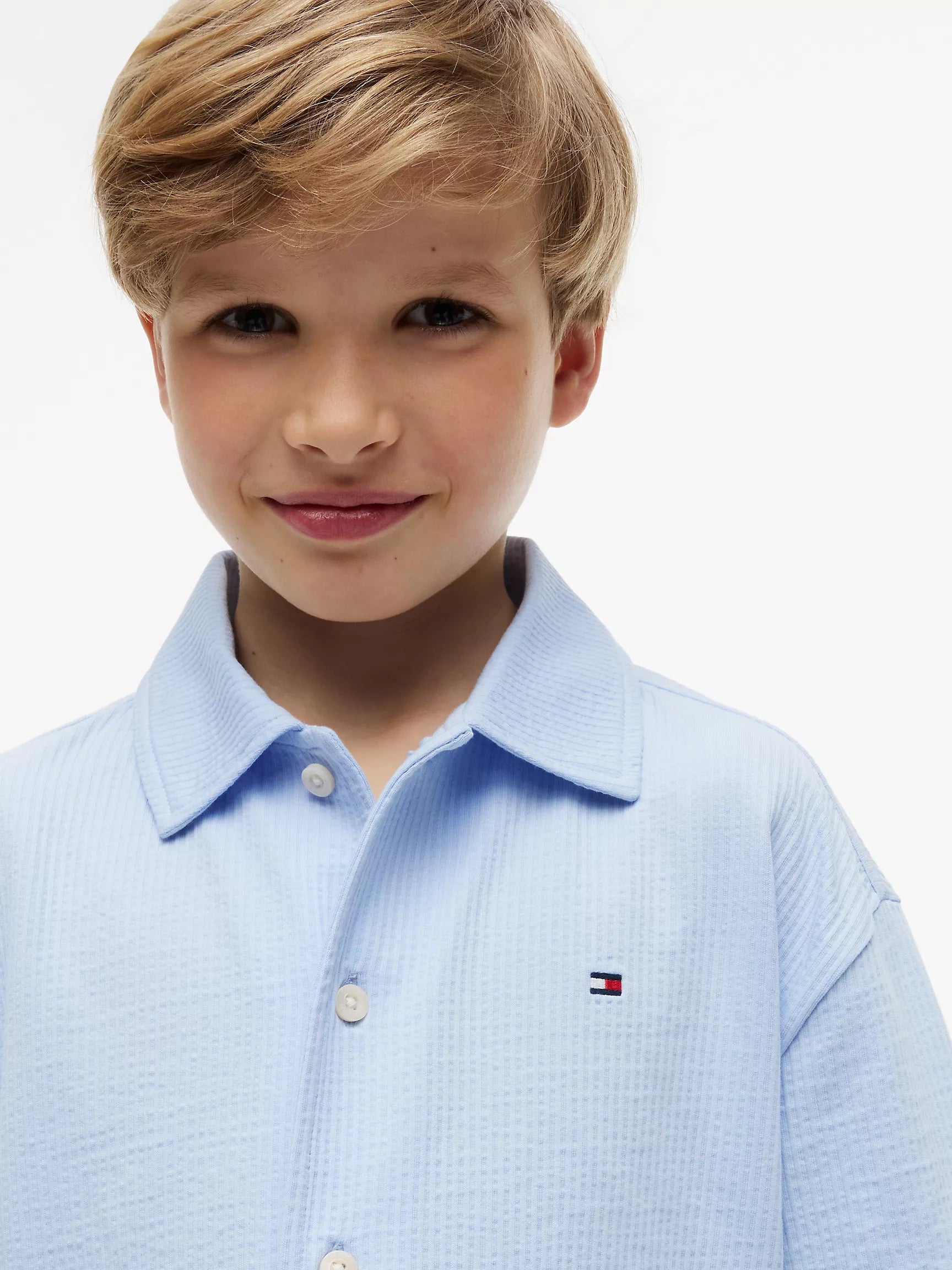 Kids' Seersucker Shirt