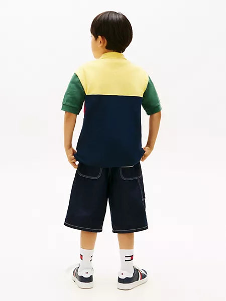 Boys Kids' Colorblock Rugby Polo Tommy Hilfiger