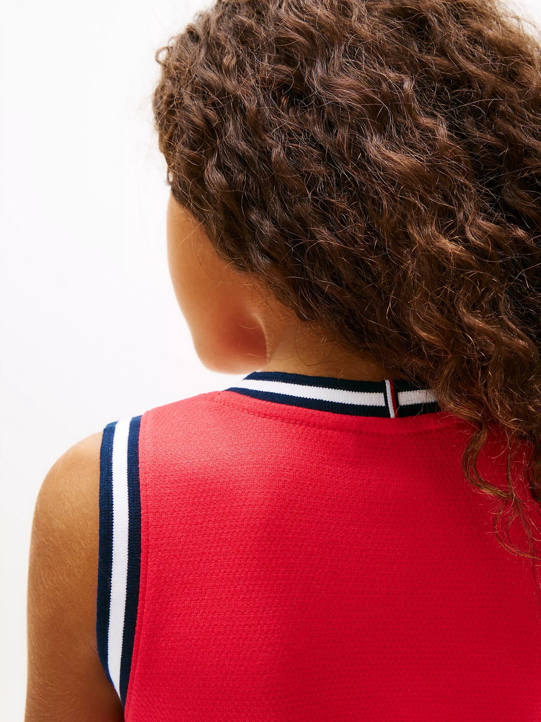 Kids' Wavy Flag Logo Sleeveless Dress size (4)
