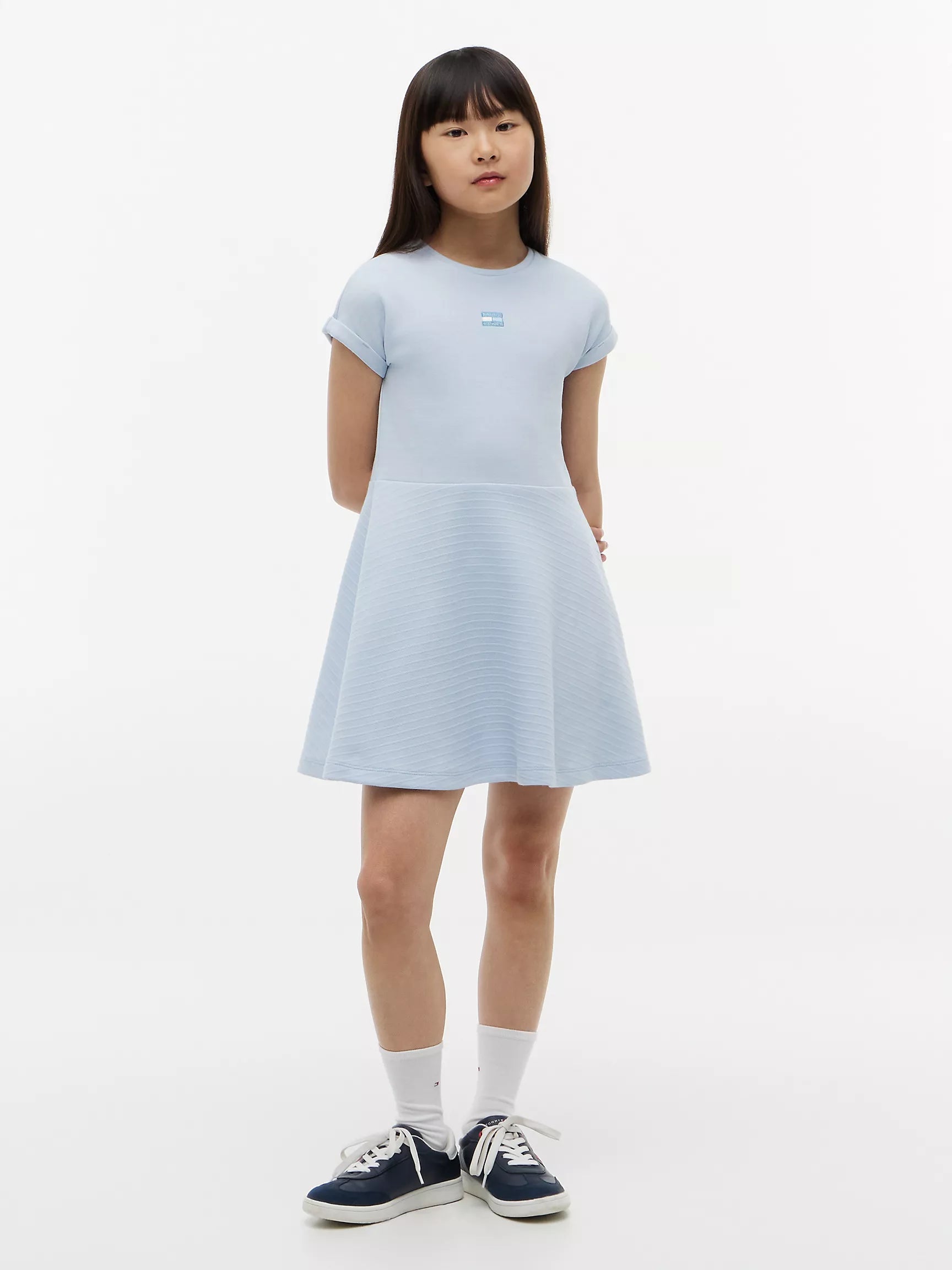 Kids' Tonal Flag Logo Skater Dress