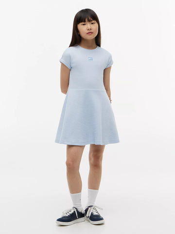 Kids' Tonal Flag Logo Skater Dress