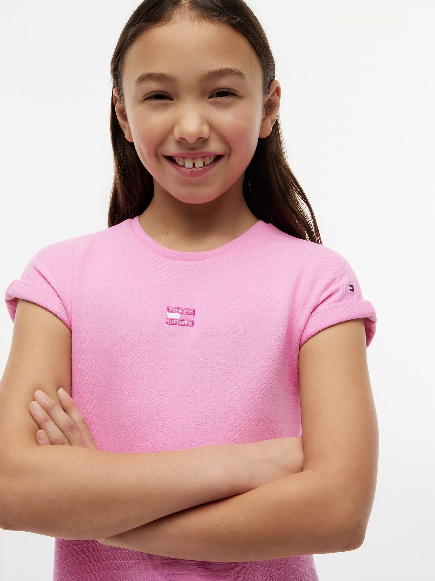 Kids' Tonal Flag Logo Skater Dress