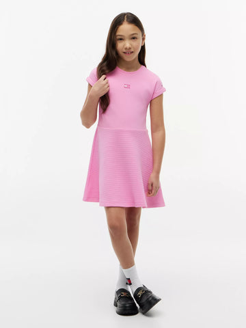 Kids' Tonal Flag Logo Skater Dress