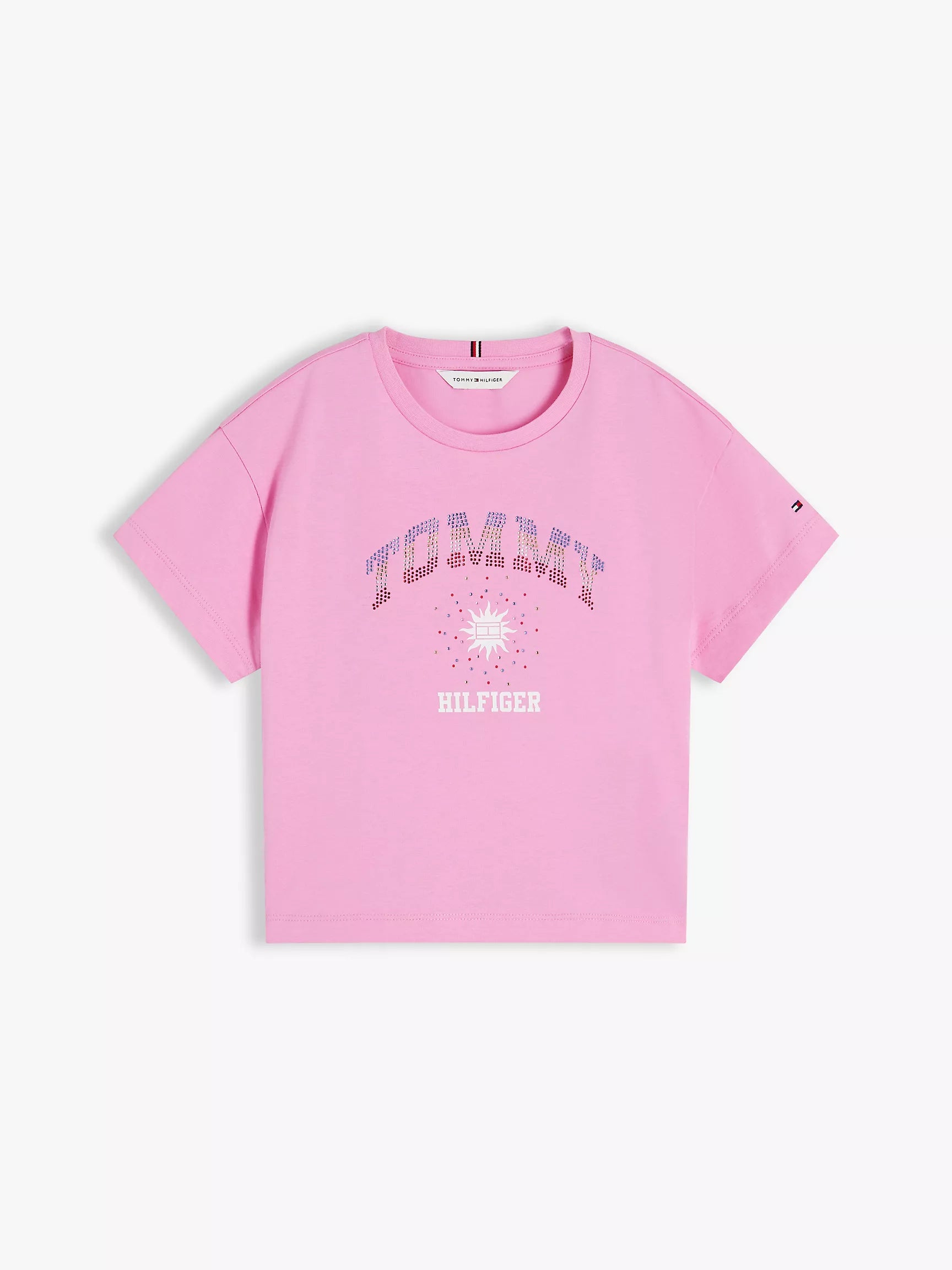Kids' Rhinestone Tommy Logo T-Shirt