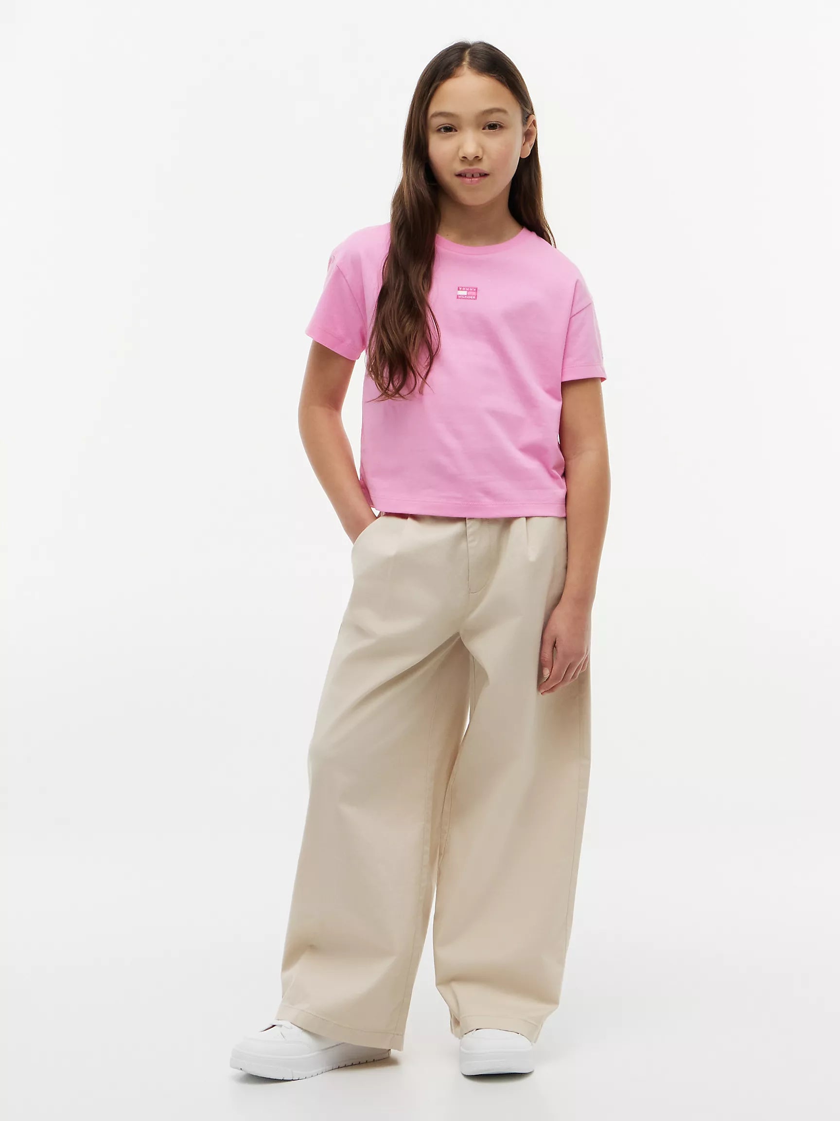 Kids' Sequin Hilfiger Logo T-Shirt