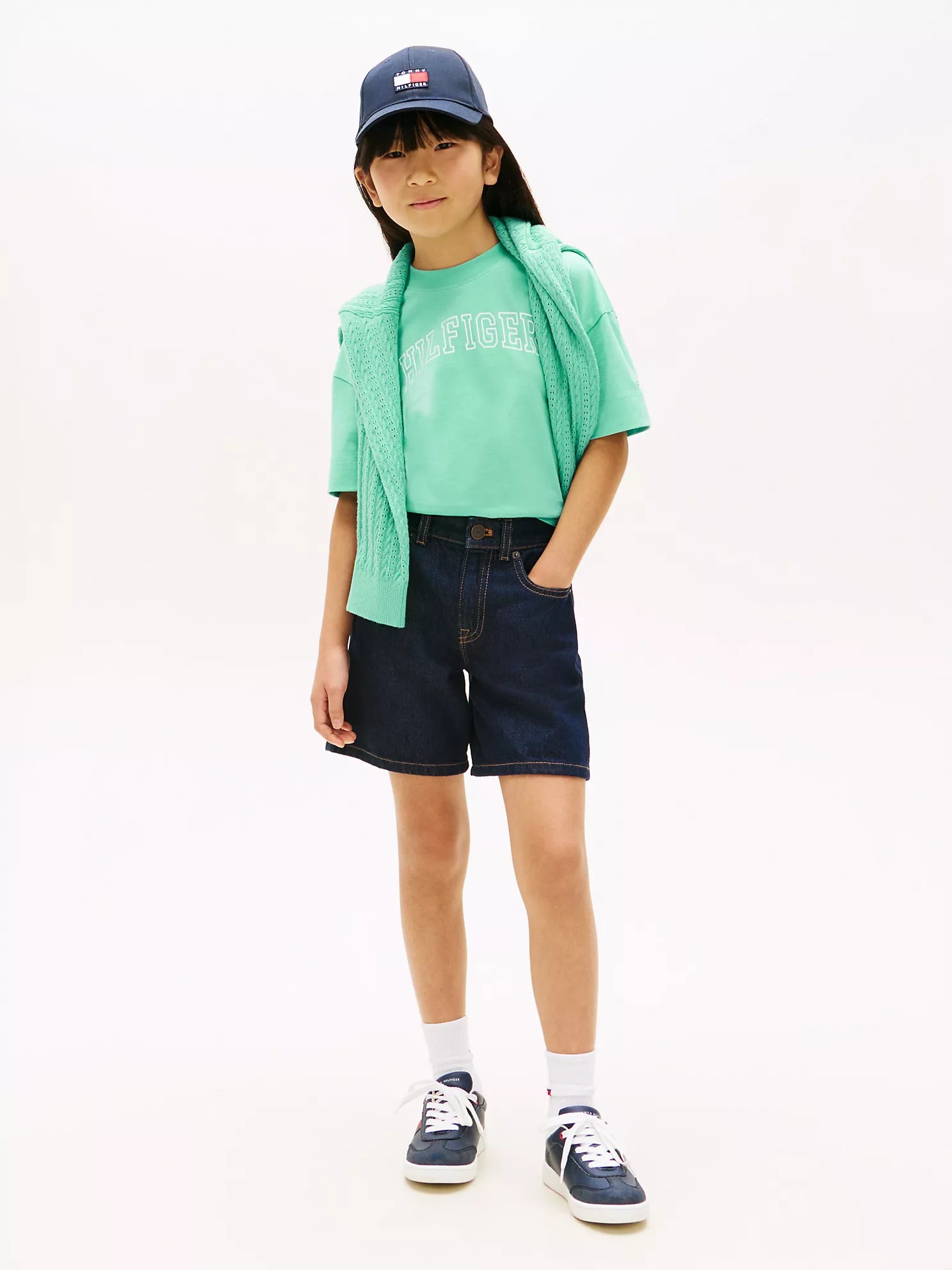 Girls  Hilfiger Logo T-Shirt