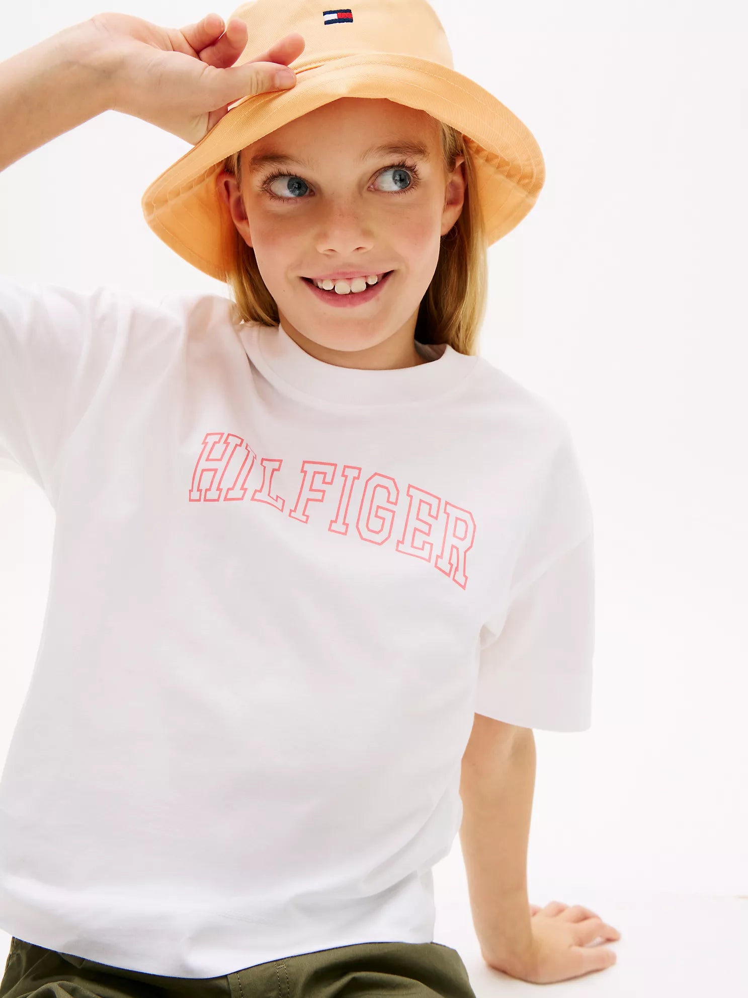 Girls Hilfiger Logo T-Shirt