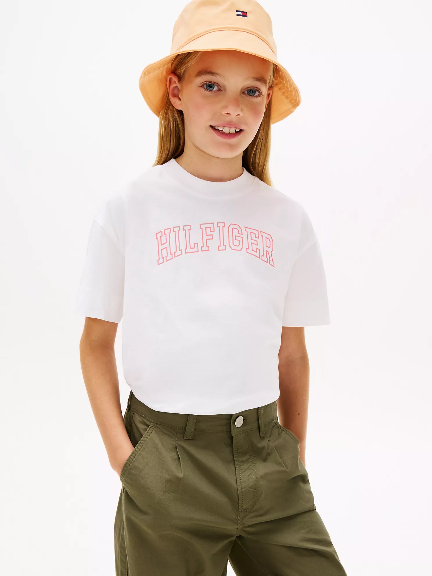 Girls Hilfiger Logo T-Shirt