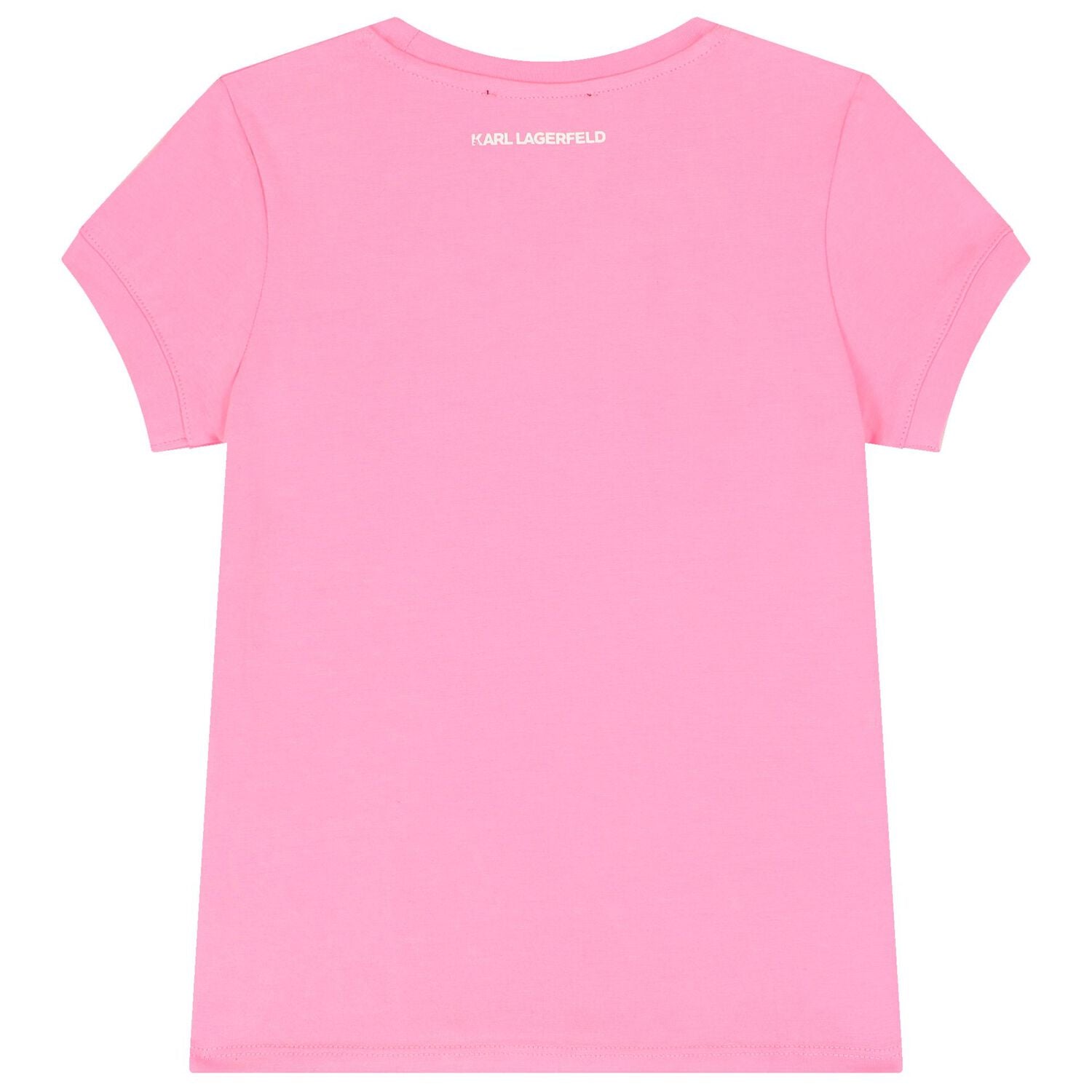 Girls Pink Choupette Logo T-Shirt