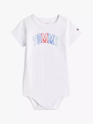 Babies' Multicolor Tommy Logo Onesie