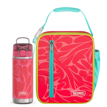 Abstract Petals Upright & 18oz Icon‚Ñ¢ Kids Water Bottle Bundle