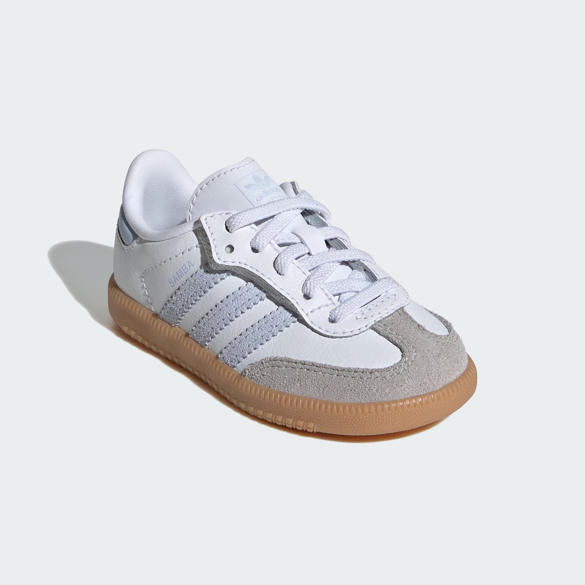 adidas SAMBA OG COMFORT CLOSURE ELASTIC LACE SHOES - White | Free Shipping with adiClub | adidas US
