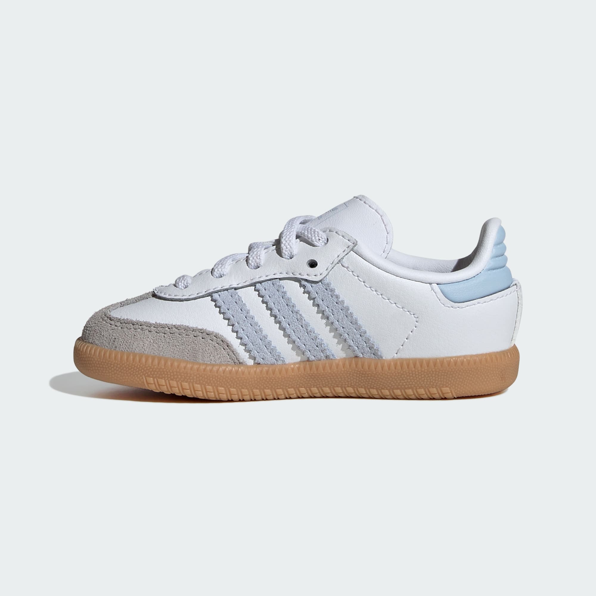 adidas SAMBA OG COMFORT CLOSURE ELASTIC LACE SHOES - White | Free Shipping with adiClub | adidas US