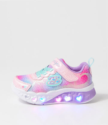 Flutter H L Pink Multi Sneakers