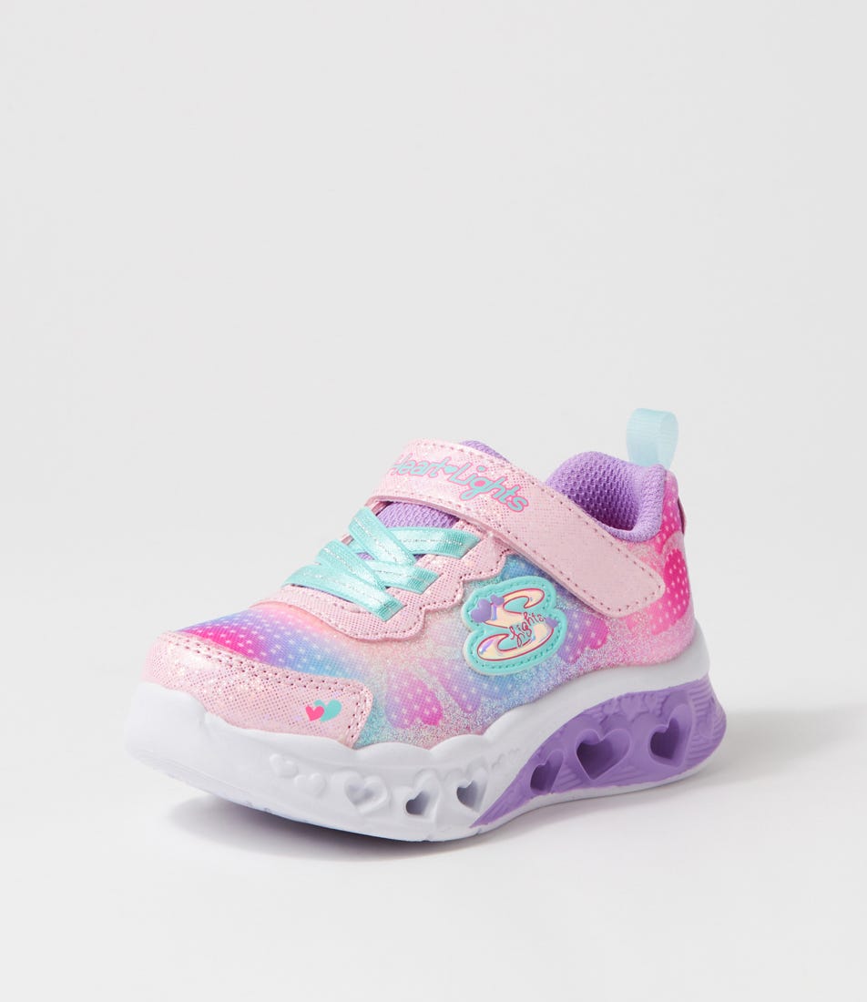 Flutter H L Pink Multi Sneakers