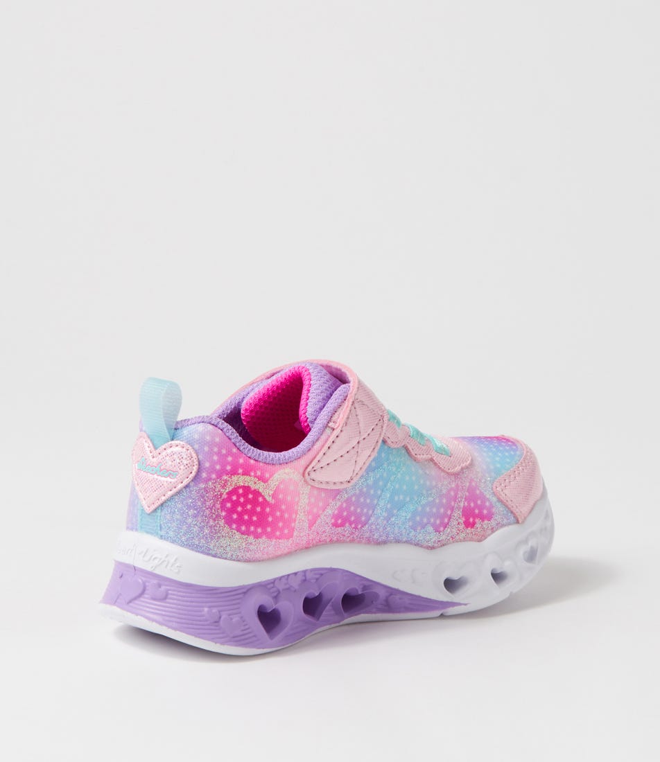 Flutter H L Pink Multi Sneakers