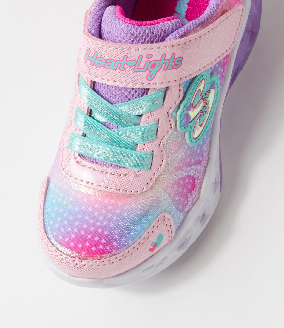 Flutter H L Pink Multi Sneakers
