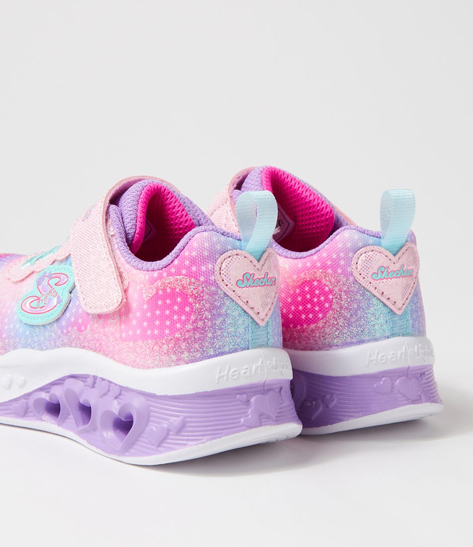 Flutter H L Pink Multi Sneakers