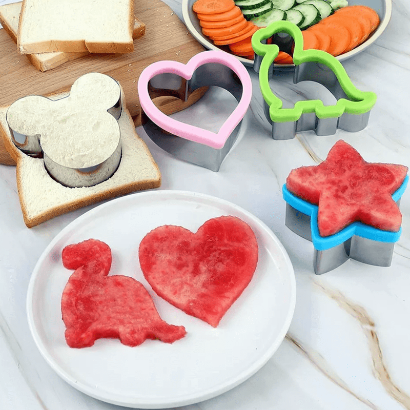 (1pc) Stainless Steel Sandwich Cutter