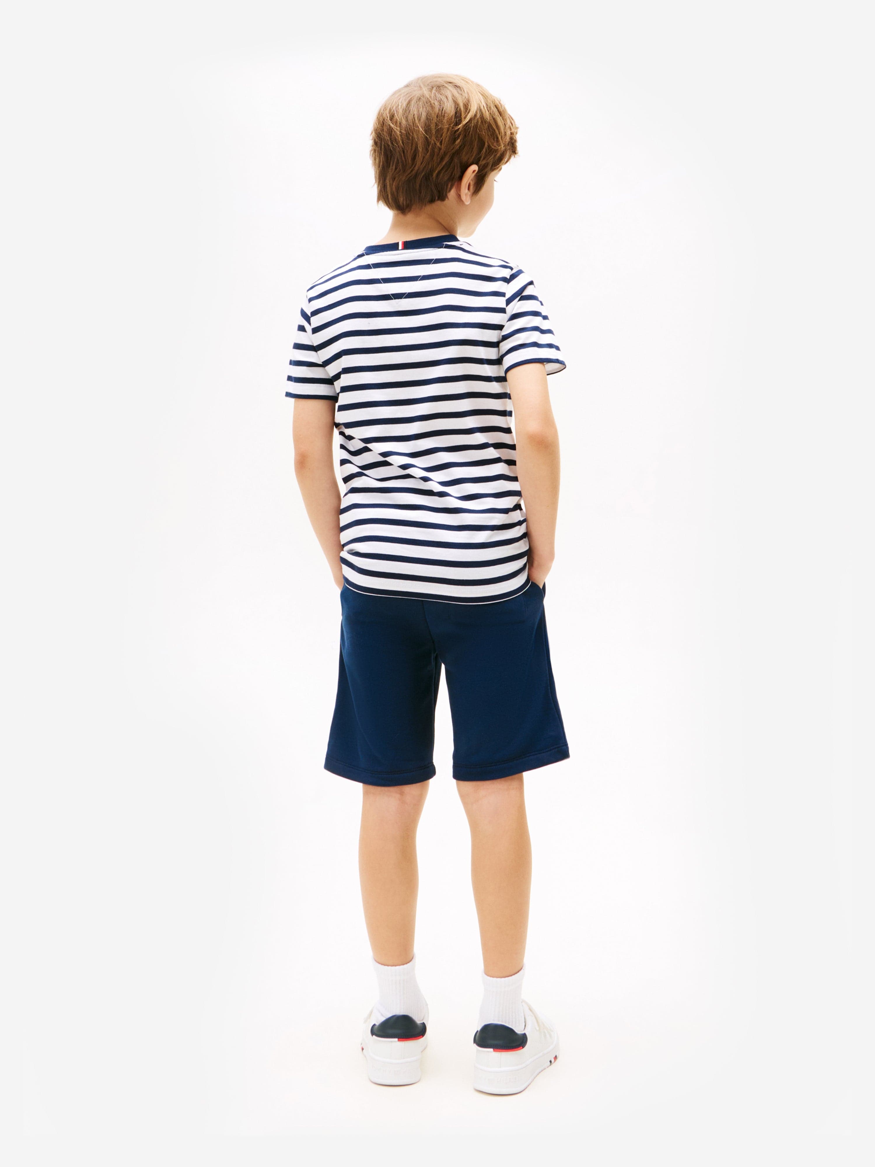 Boys Essential Short Set in Navy