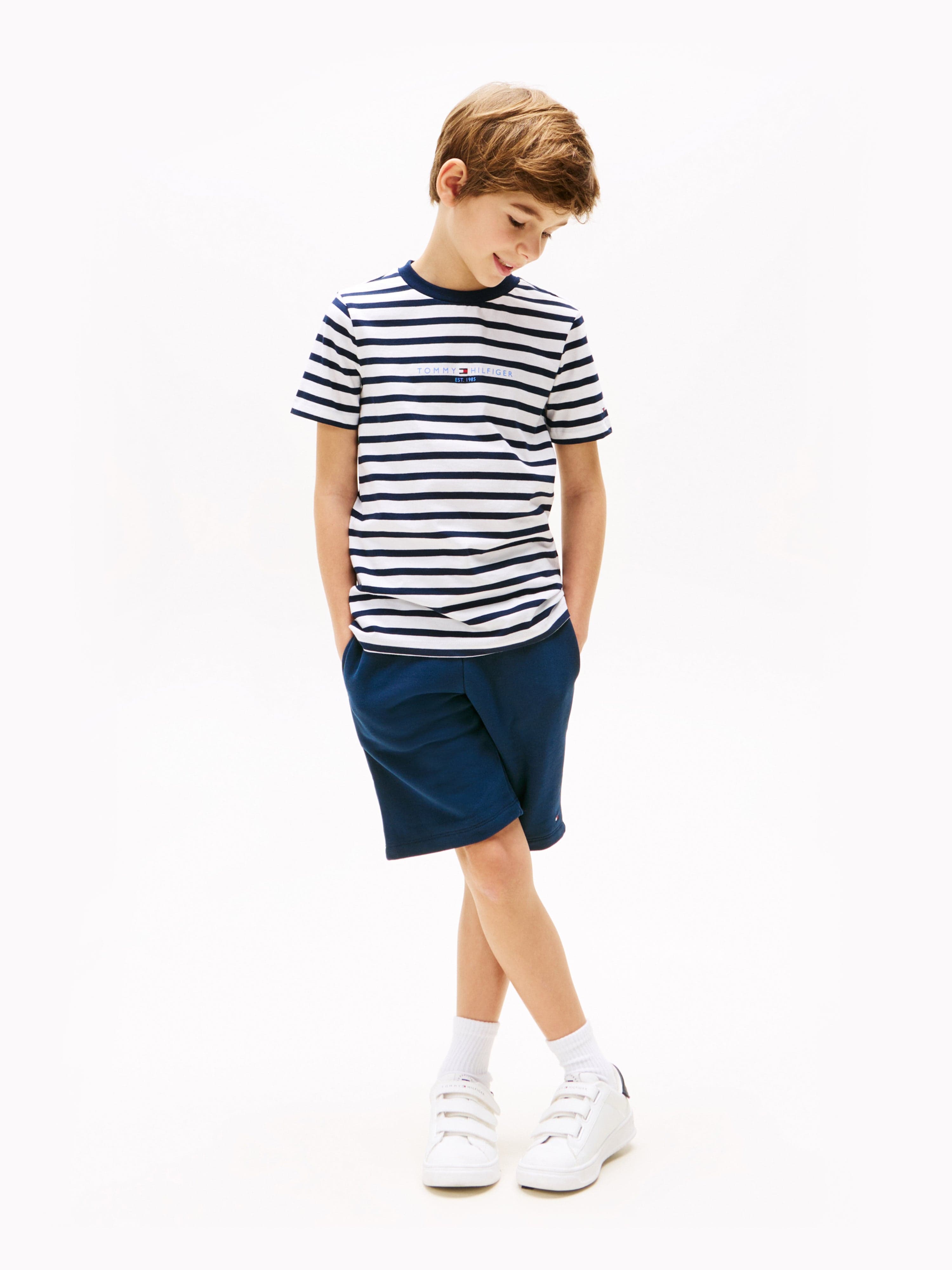 Boys Essential Short Set in Navy