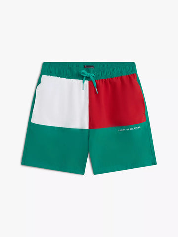 Kids' Signature Flag Swim Trunk