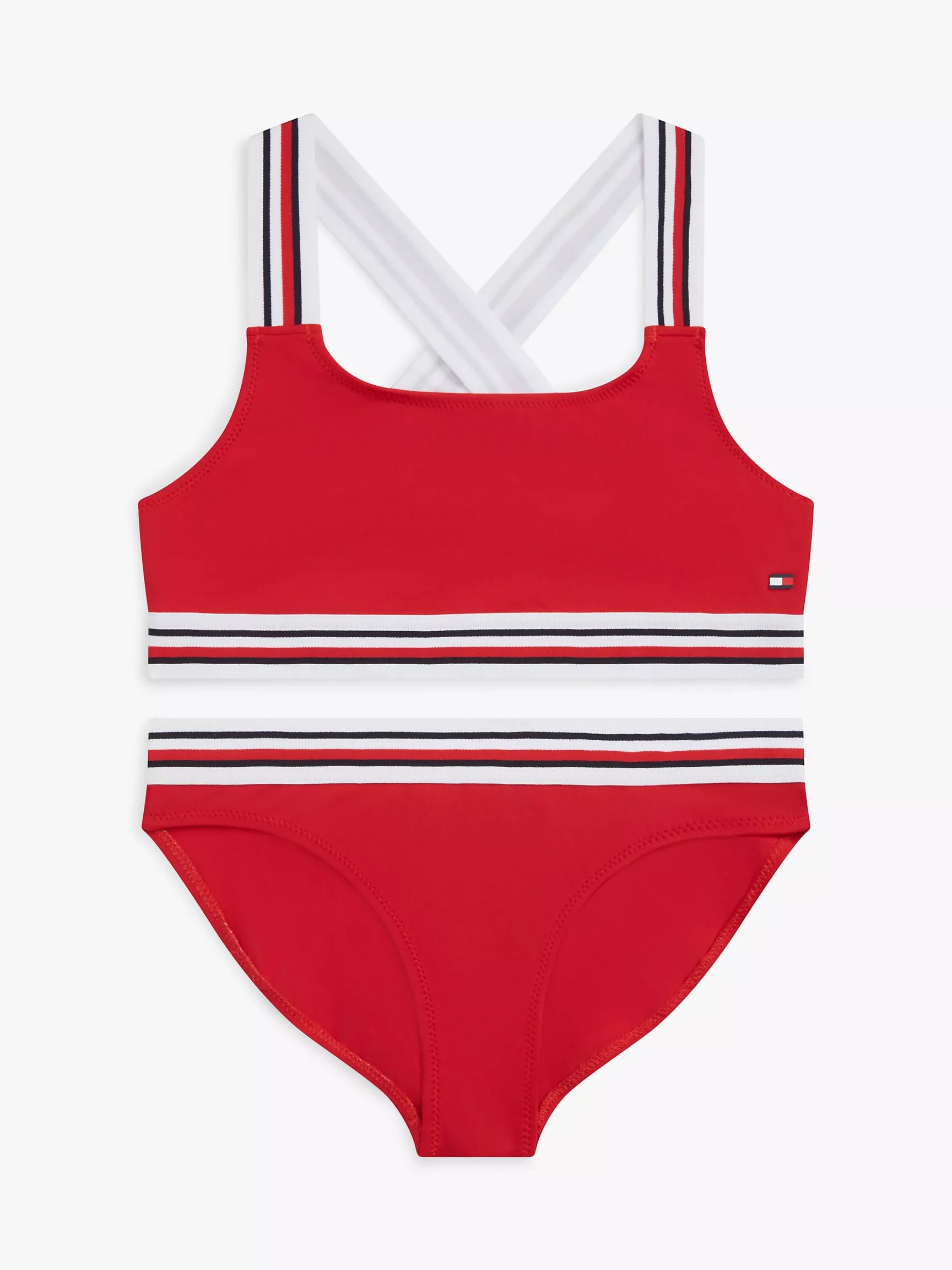 Kids' Signature Stripe 2-Piece Swimsuit 8-10
