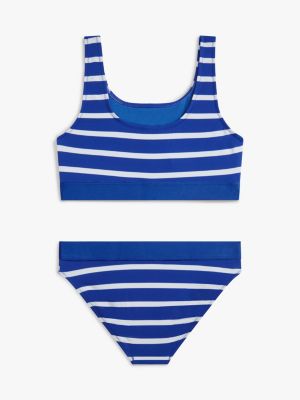 Kids' Print Square-Neck 2-Piece Swimsuit