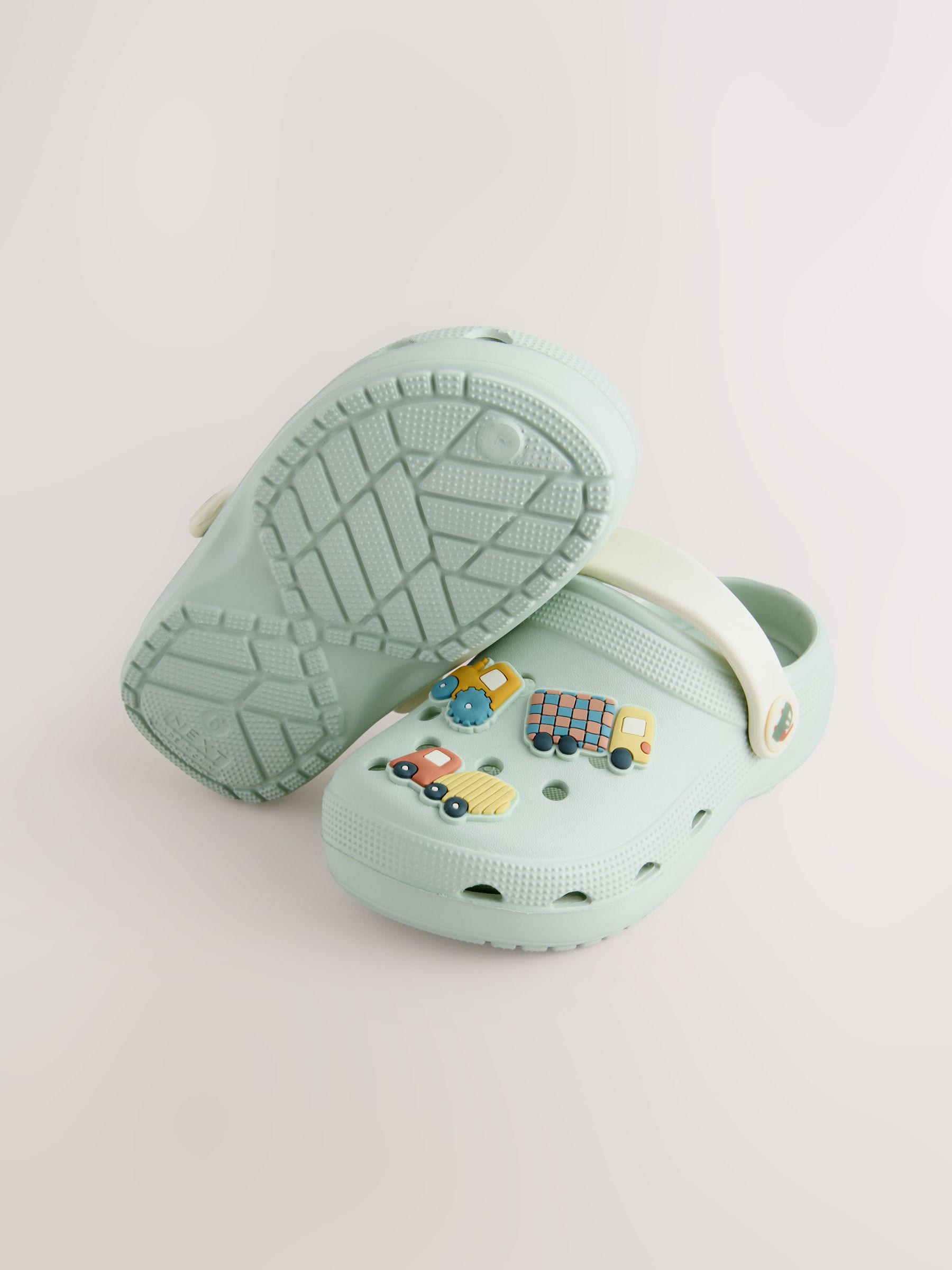 Sage Green Transport Standard Fit (F) Comfort Clogs