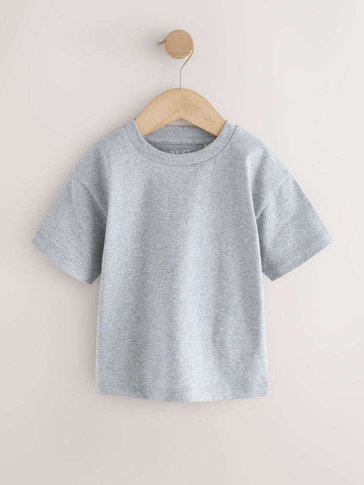 Blue/Green Car Short Sleeve Graphic T-Shirts 4 Pack (3mths-7yrs)