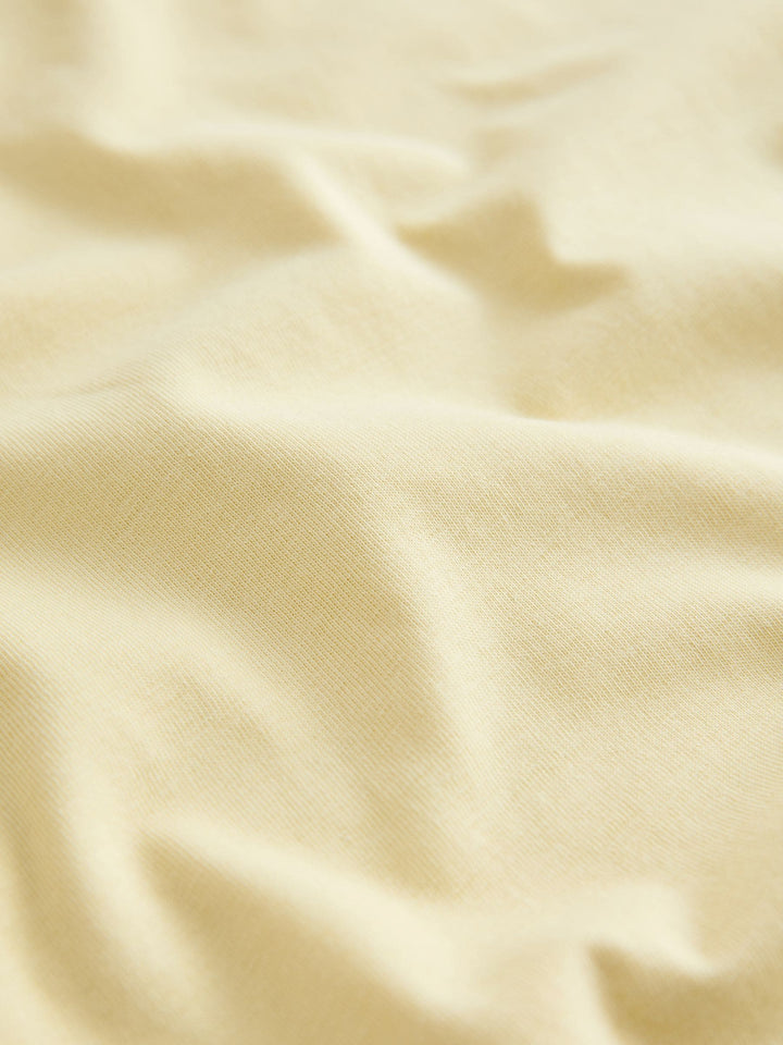 Yellow Short Sleeve Plain T-Shirt (3mths-7yrs)