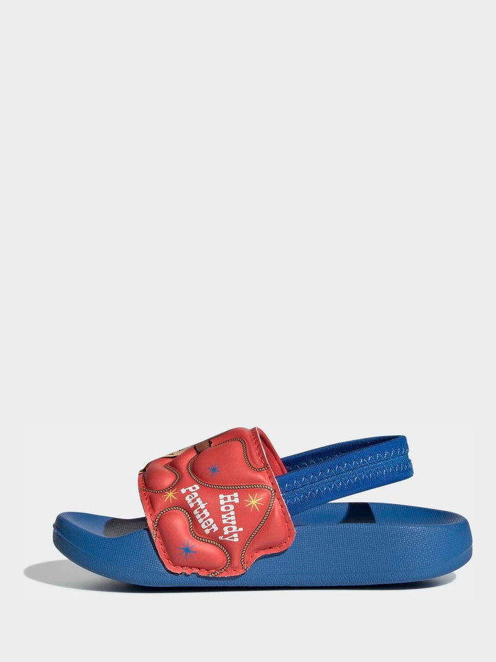 adidas Blue Adilette Estrap Infant Woody Sandals