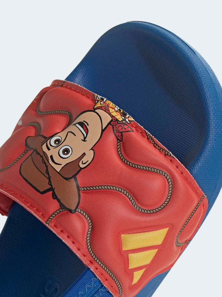 adidas Blue Adilette Estrap Infant Woody Sandals