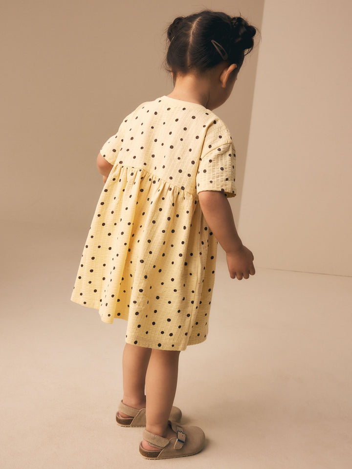 Neutral Unicorn Jersey Dress (3mths-7yrs)