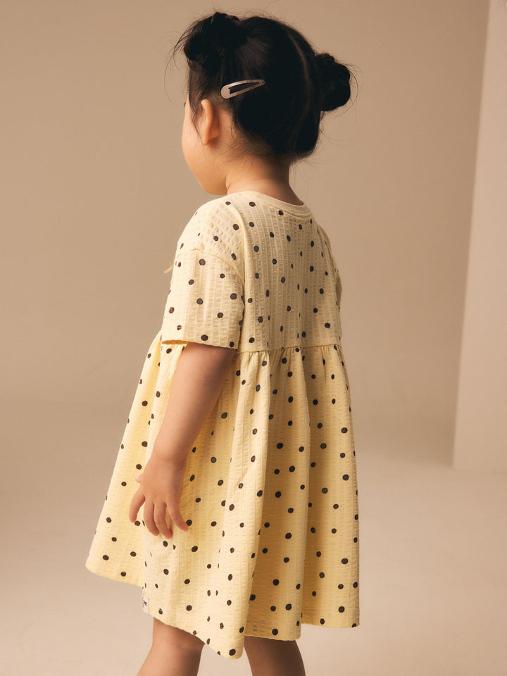 Neutral Unicorn Jersey Dress (3mths-7yrs)