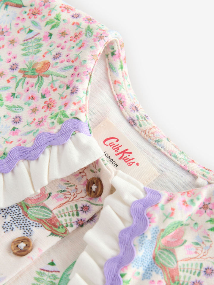 Cream Collared Dress (3mths-7yrs)