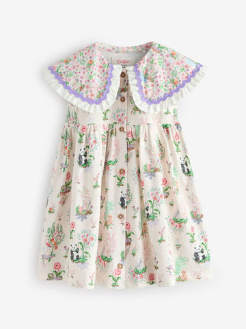 Cream Collared Dress (3mths-7yrs)