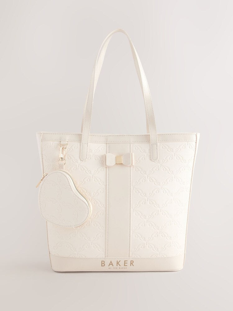 Baker by Ted Baker Embossed PU Tote Bag