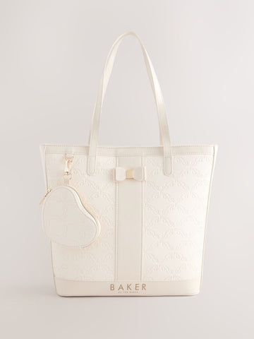 Baker by Ted Baker Embossed PU Tote Bag