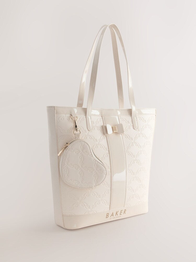 Baker by Ted Baker Embossed PU Tote Bag