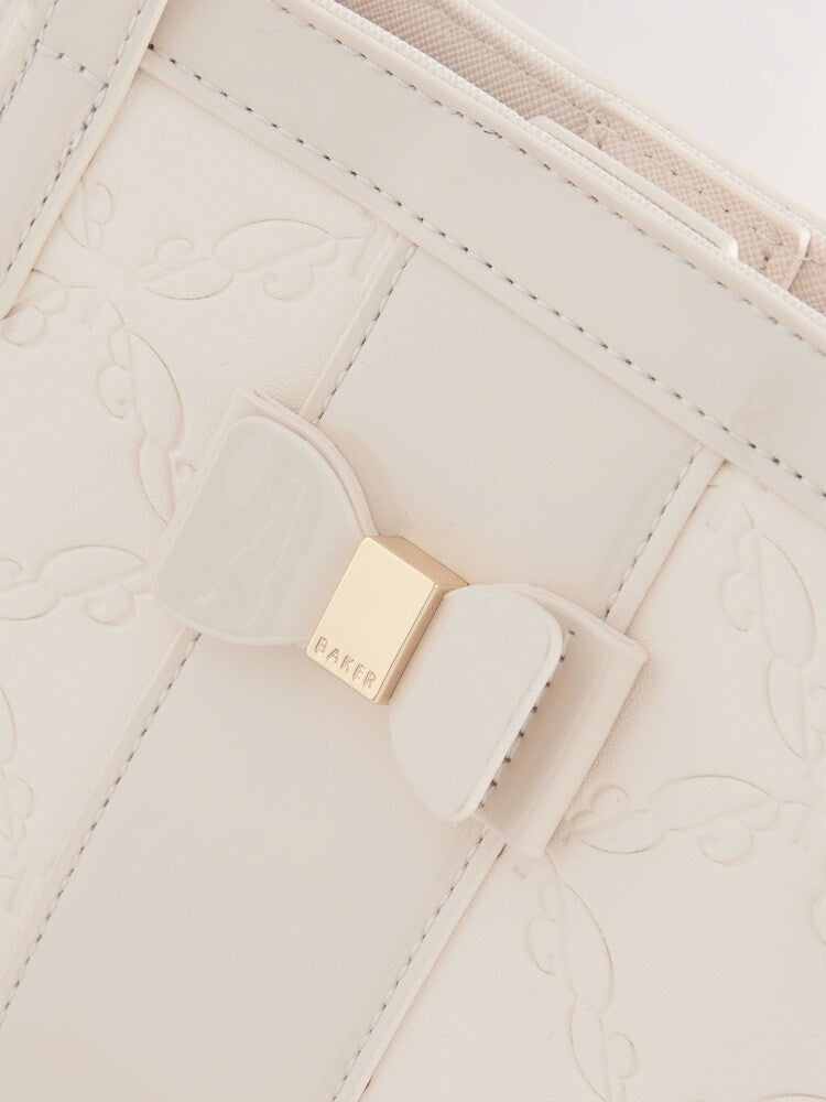 Baker by Ted Baker Embossed PU Tote Bag