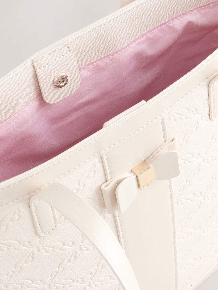 Baker by Ted Baker Embossed PU Tote Bag