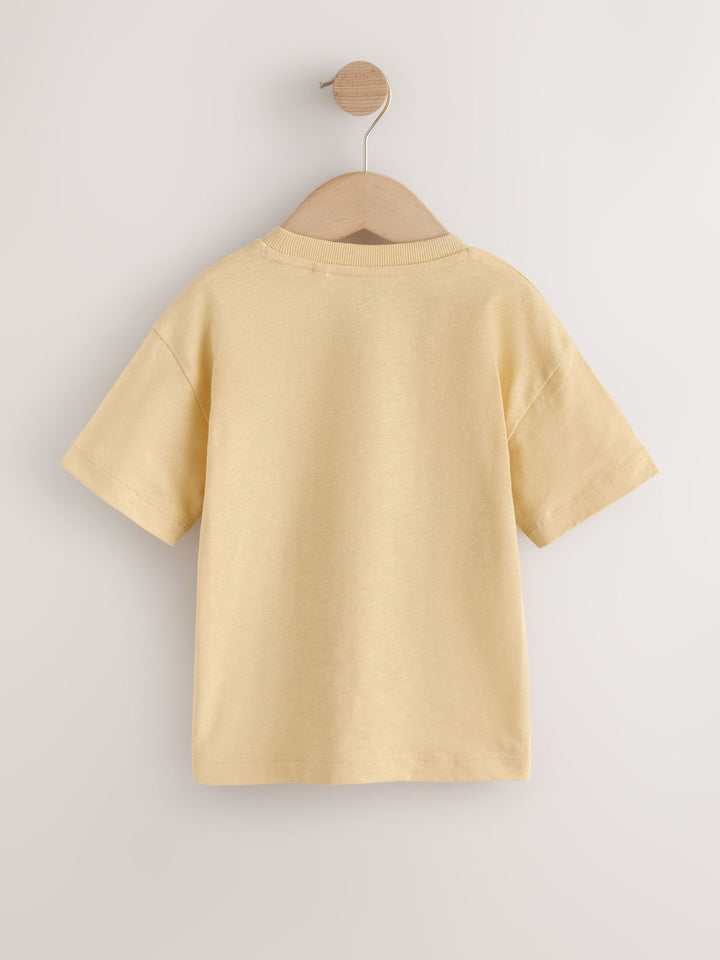 Multi Long Sleeve Graphic Print T-Shirts 3 Pack (3mths-7yrs)