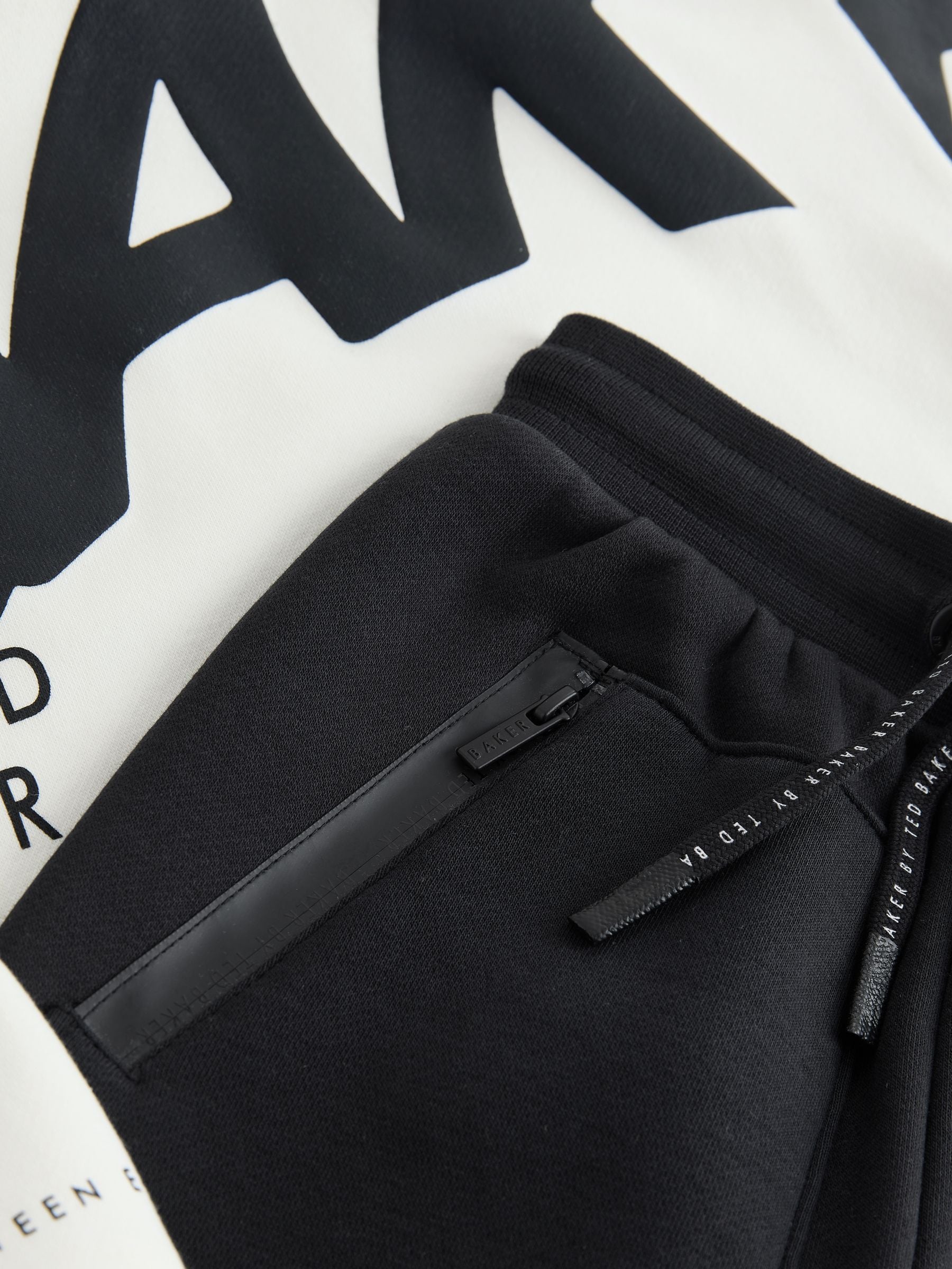 Baker by Ted Baker Oversized Graphic Hoodie and Joggers Set