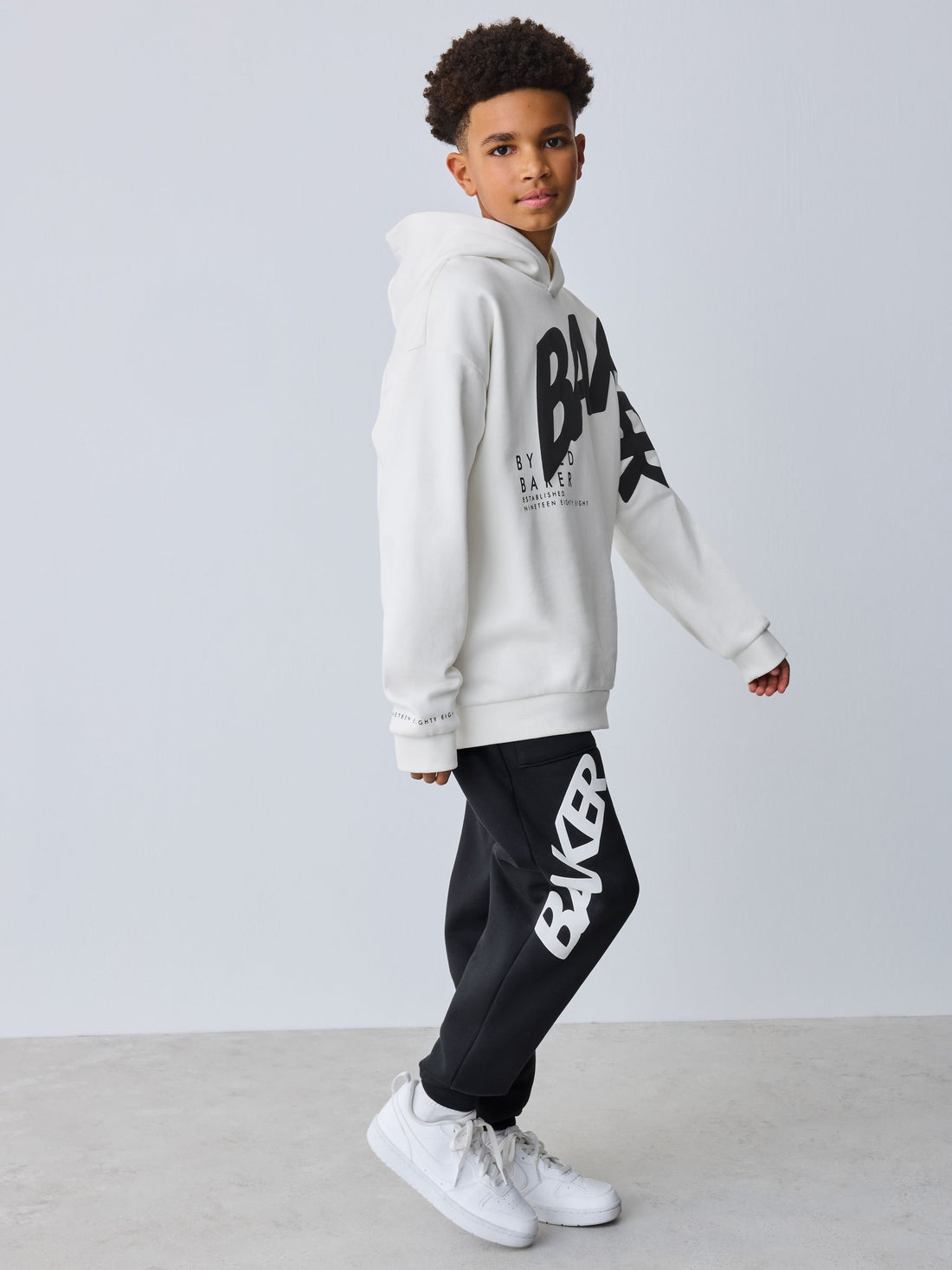 Baker by Ted Baker Oversized Graphic Hoodie and Joggers Set