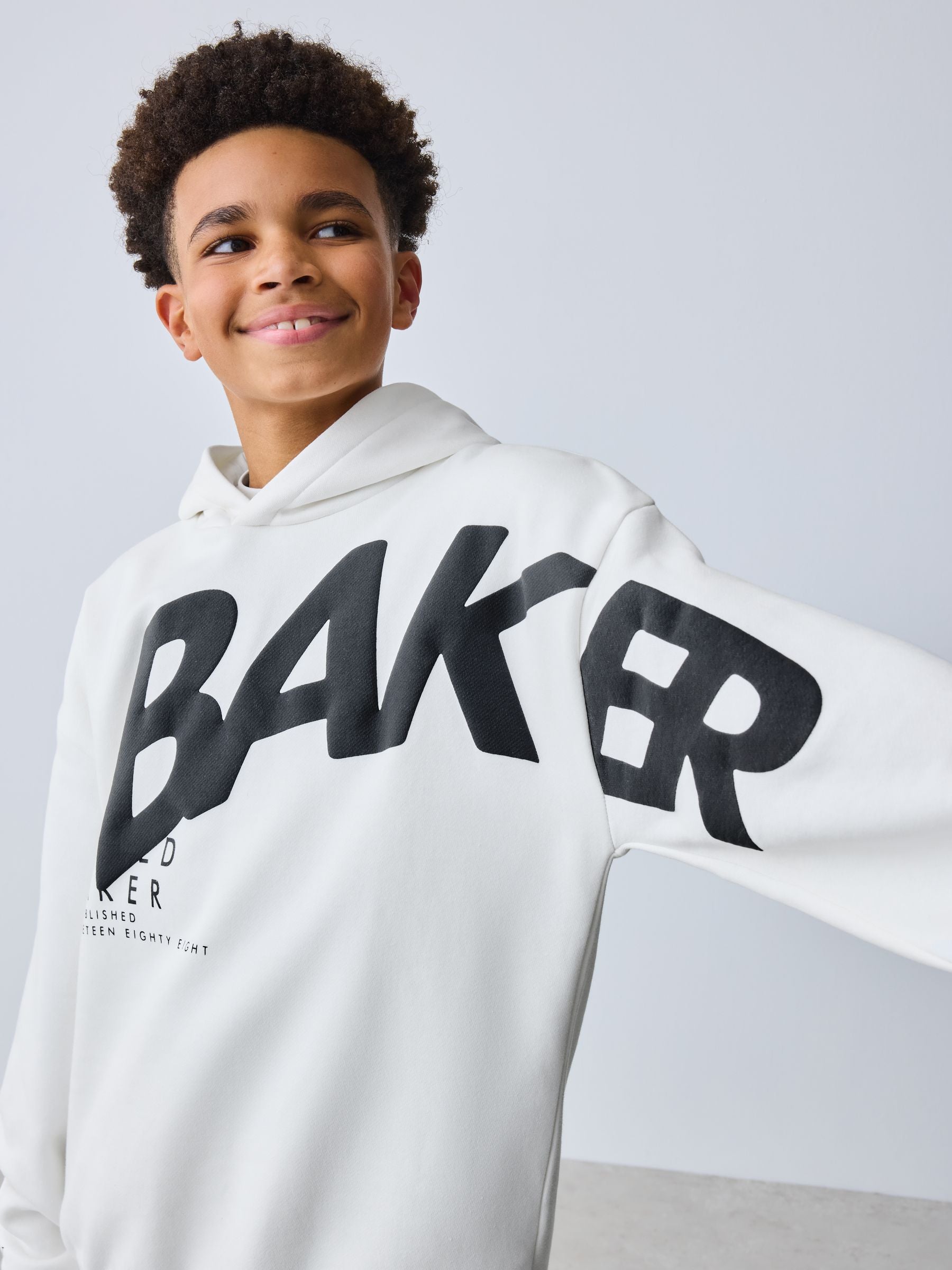 Baker by Ted Baker Oversized Graphic Hoodie and Joggers Set