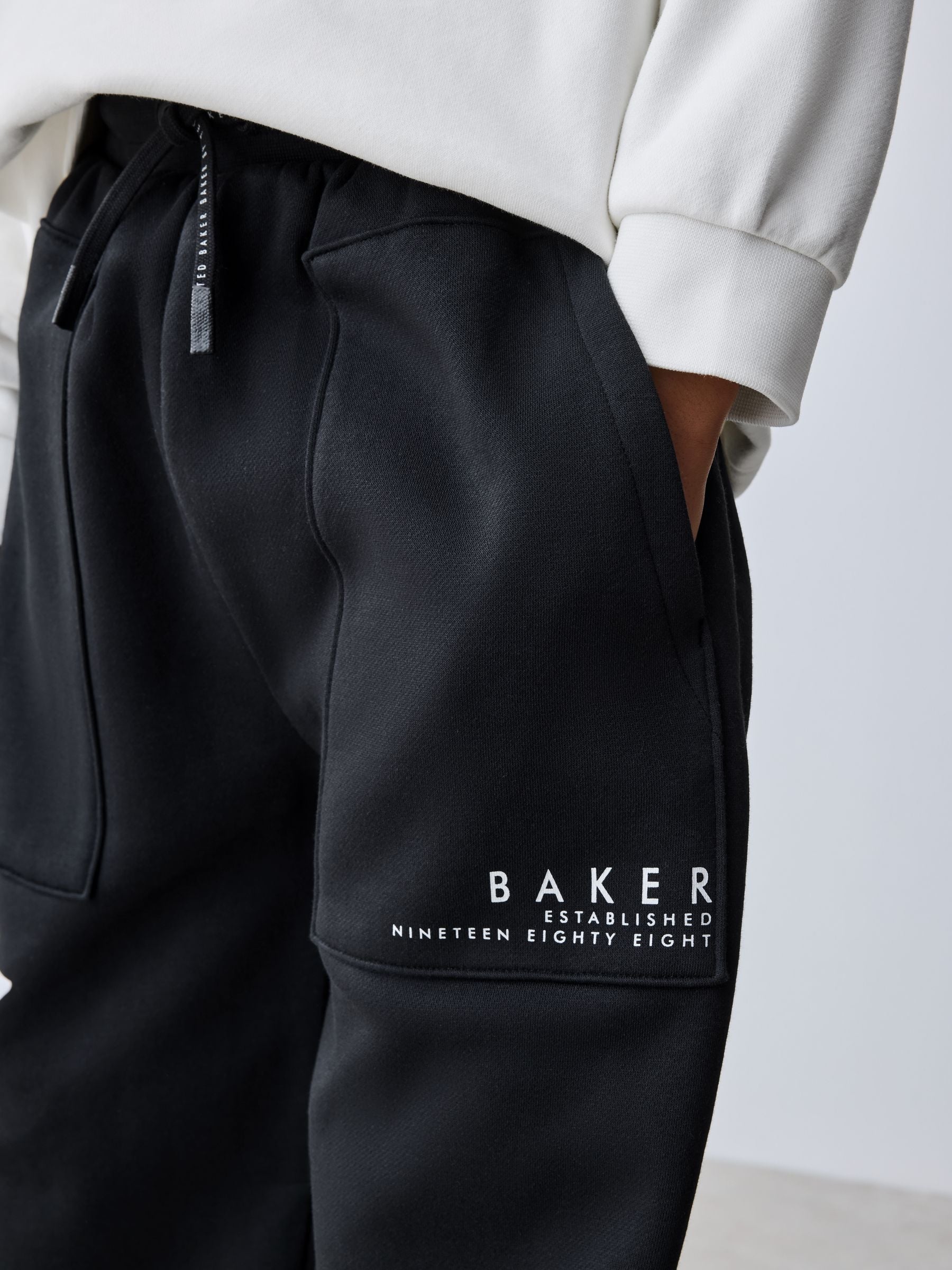 Baker by Ted Baker Oversized Graphic Hoodie and Joggers Set